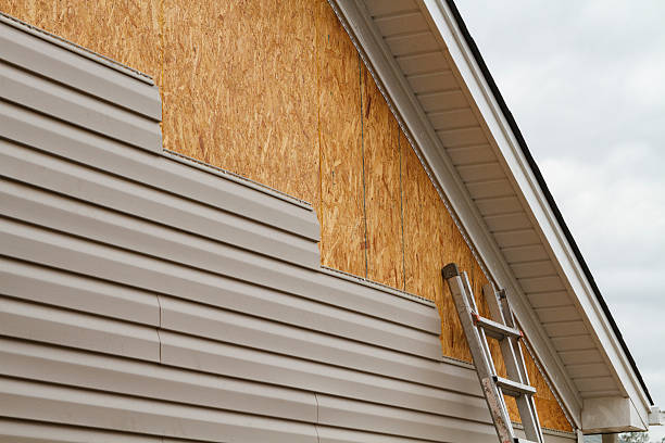Professional Siding Contractor technician working in East Granby, CT